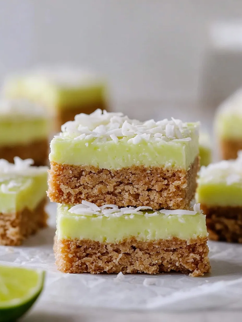Starbucks Lime Coconut Bars Copycat