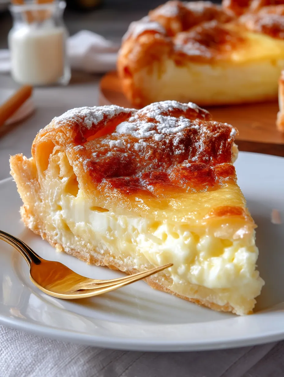 Easy Crescent Rolls Cheesecake