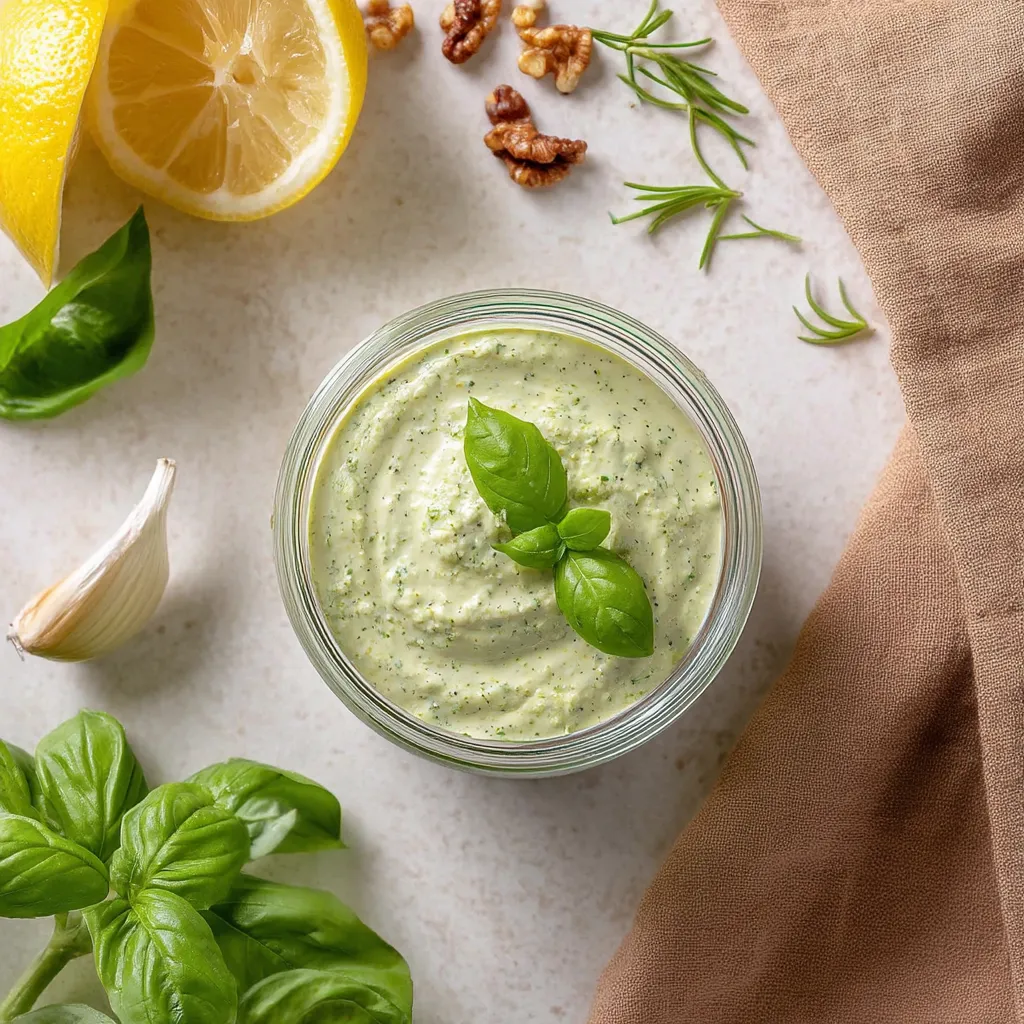 Perfect Cheesy Basil Sauce