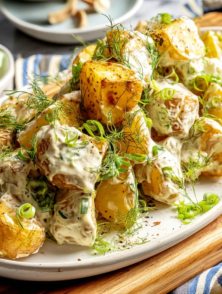 Crispy Potato Salad Recipe