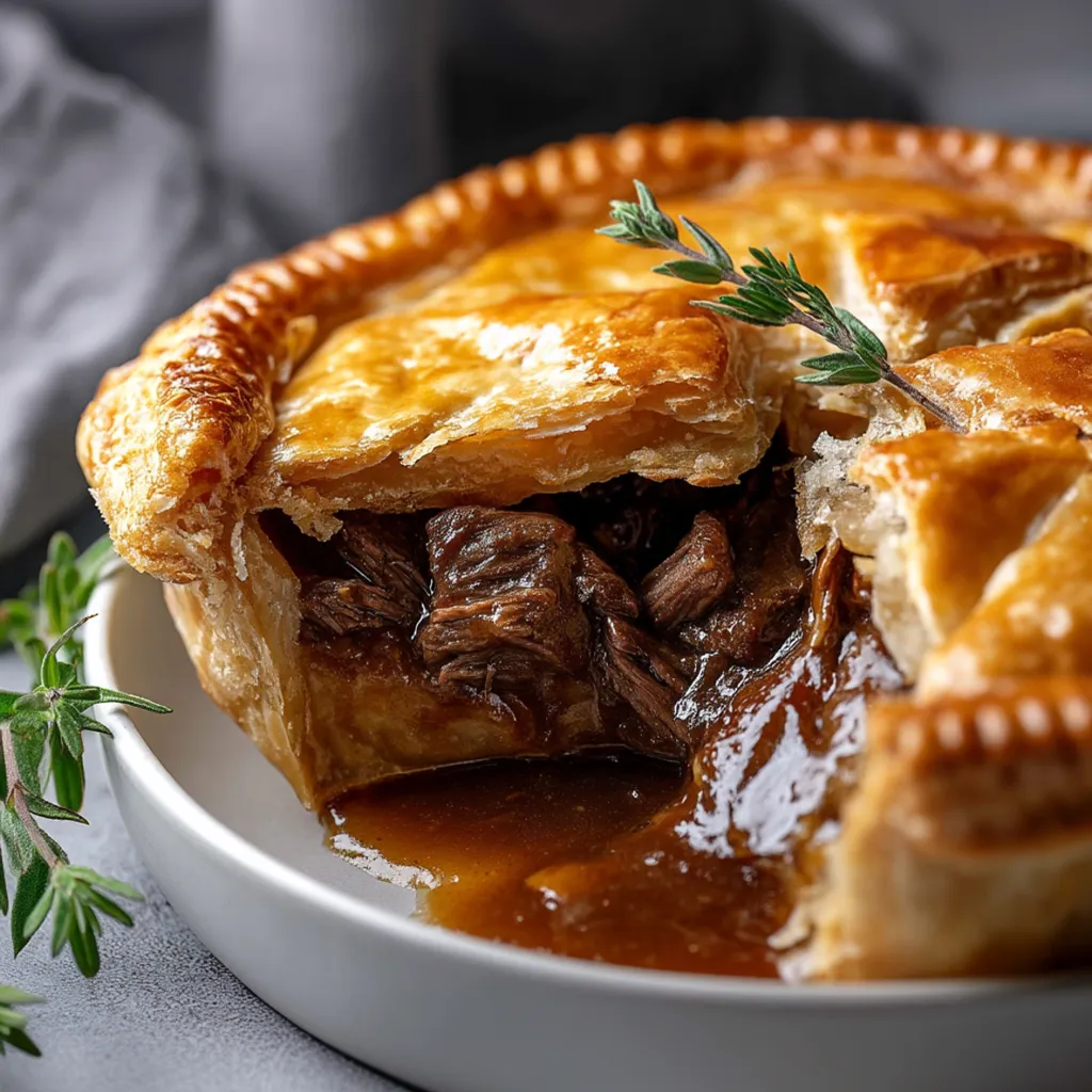 Tender Irish Steak Pie