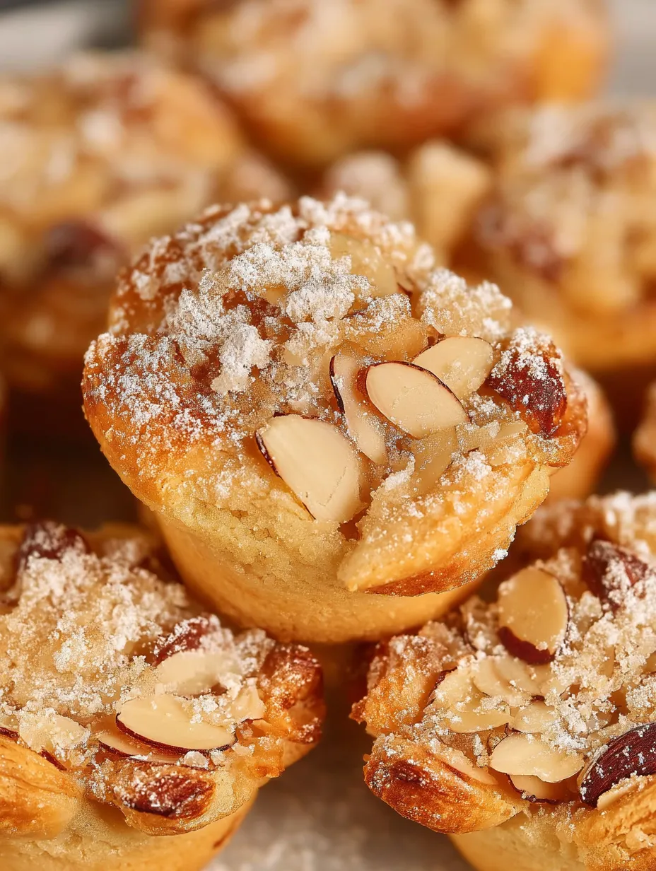 Almond Croissant Bites