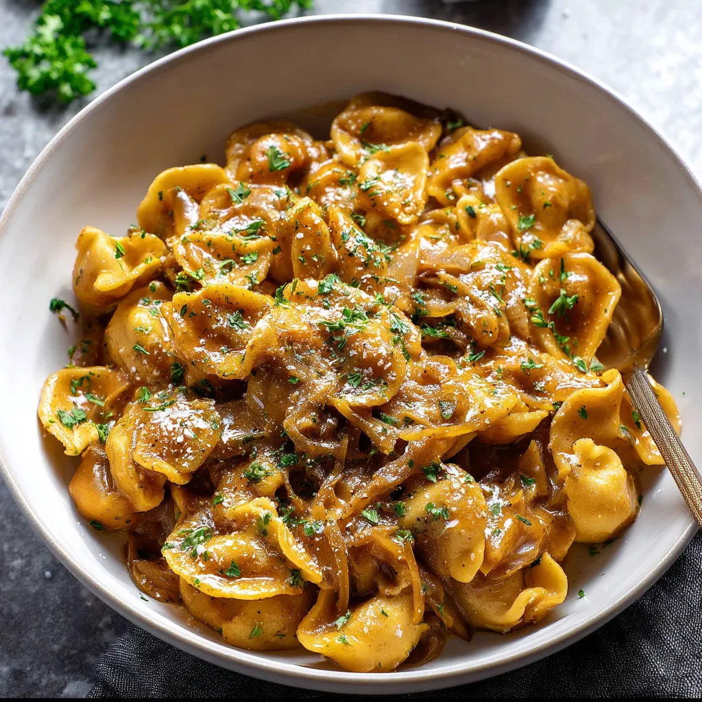 Creamy Onion Pasta