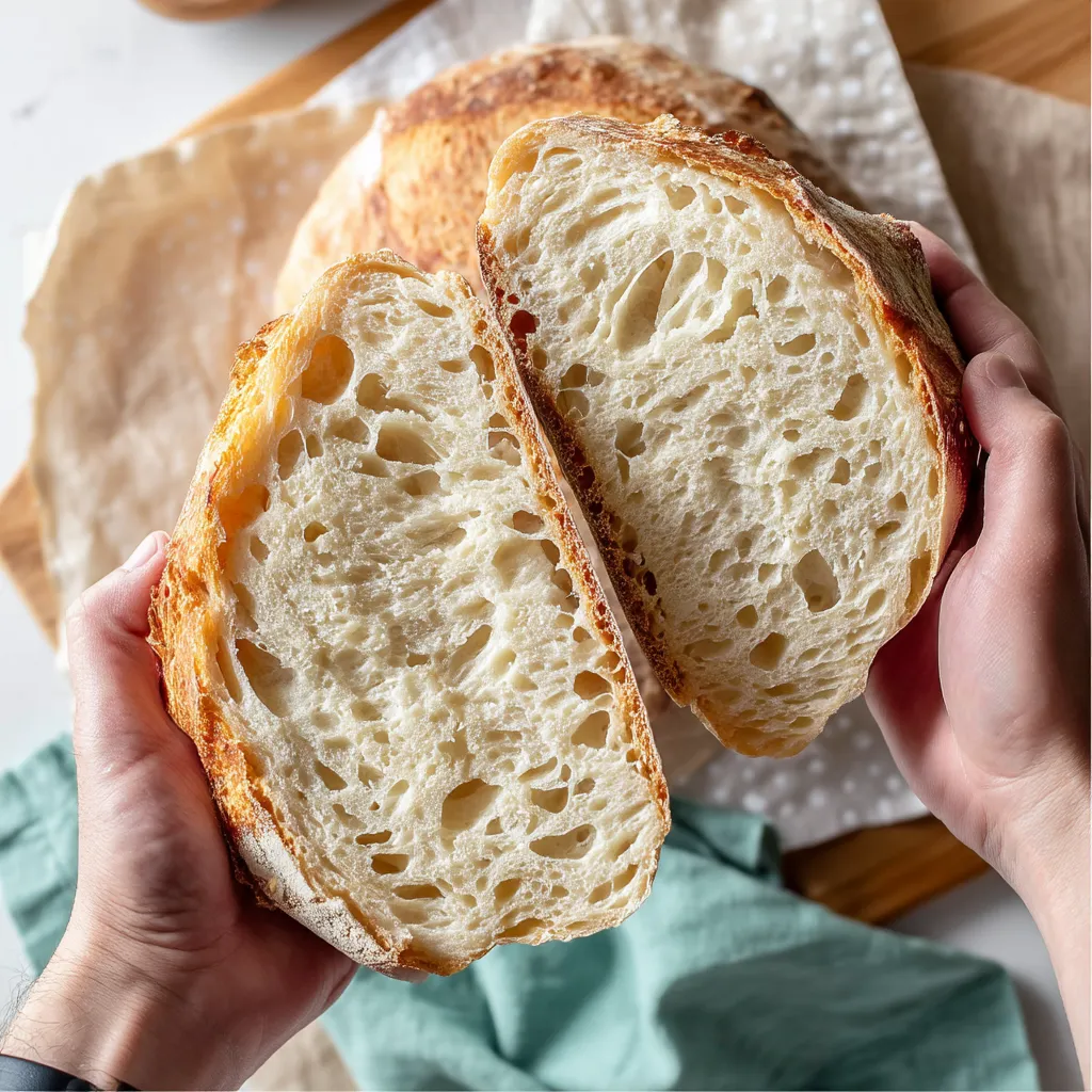 Flaky Buttery Sourdough Loaf