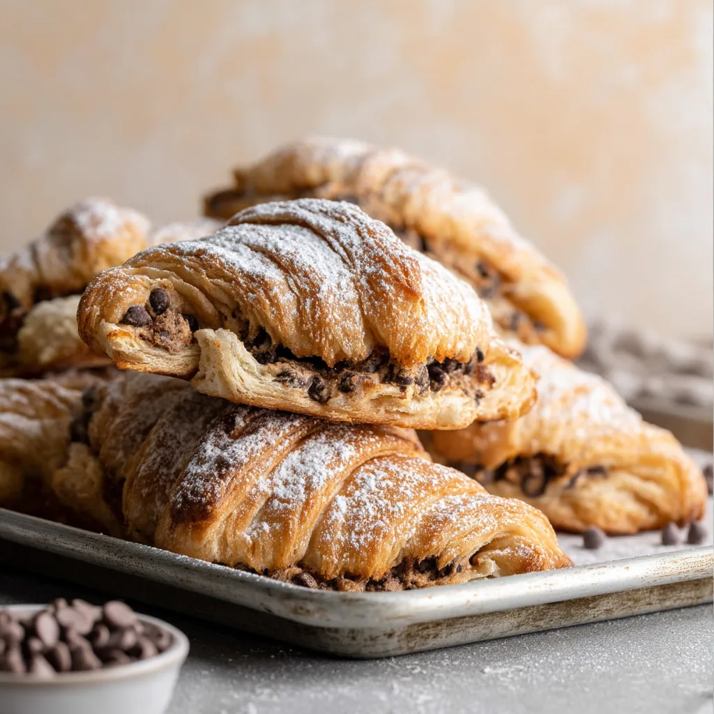 Gooey Cookie Croissant