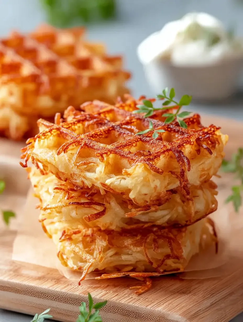 Easy Hashbrown Chaffle Recipe