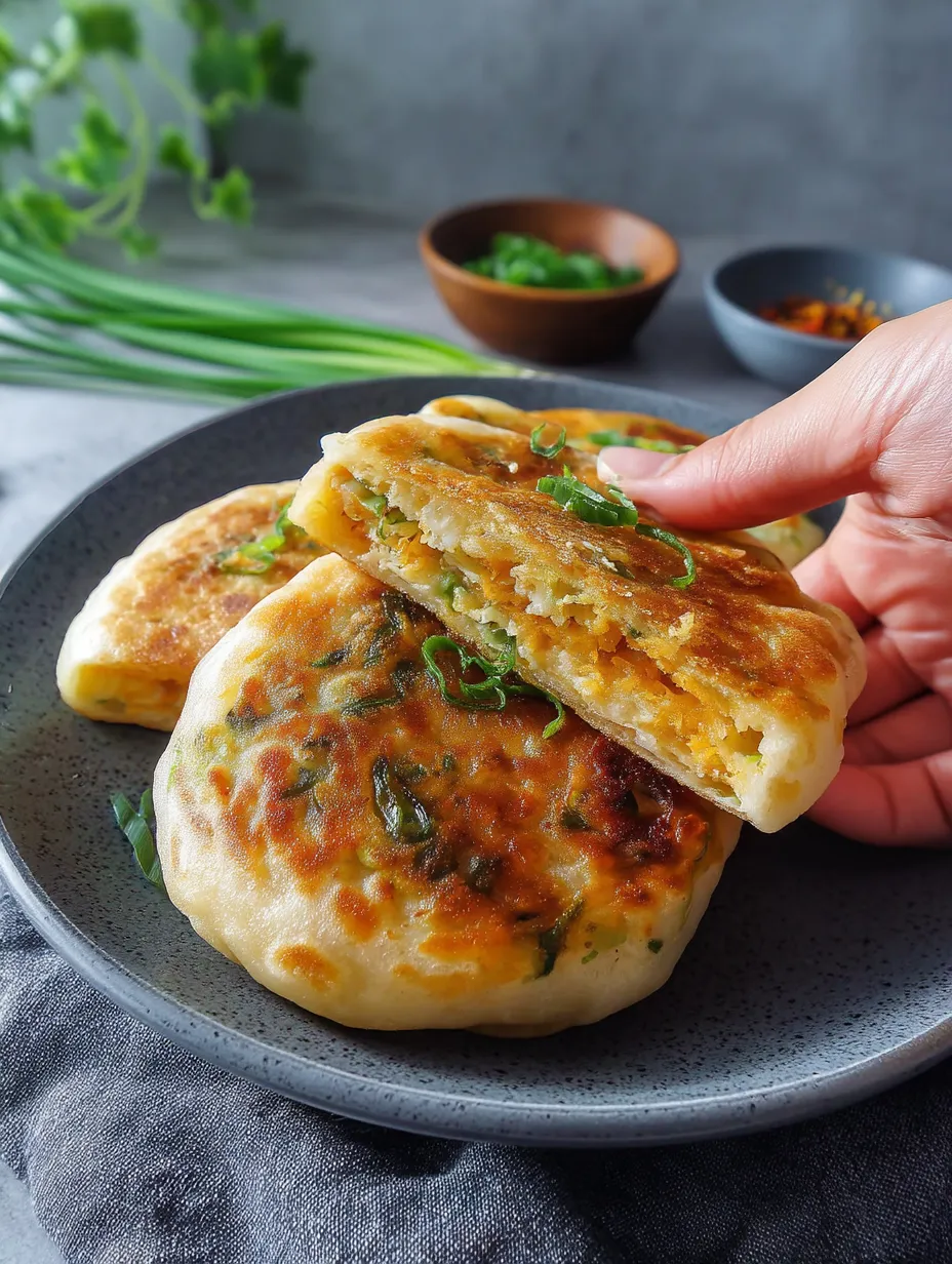 Savoury Stuffed Breakfast Pancakes