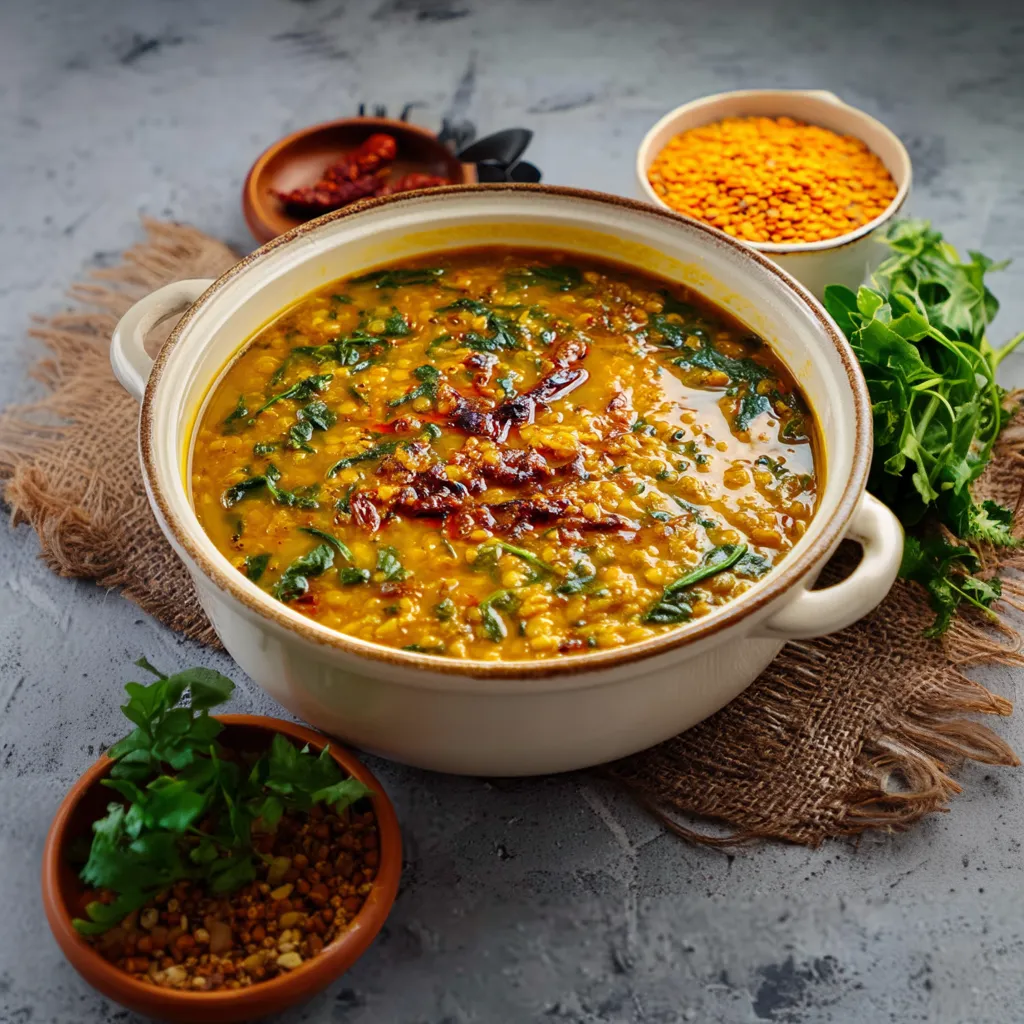 spinach dal recipe made simple.