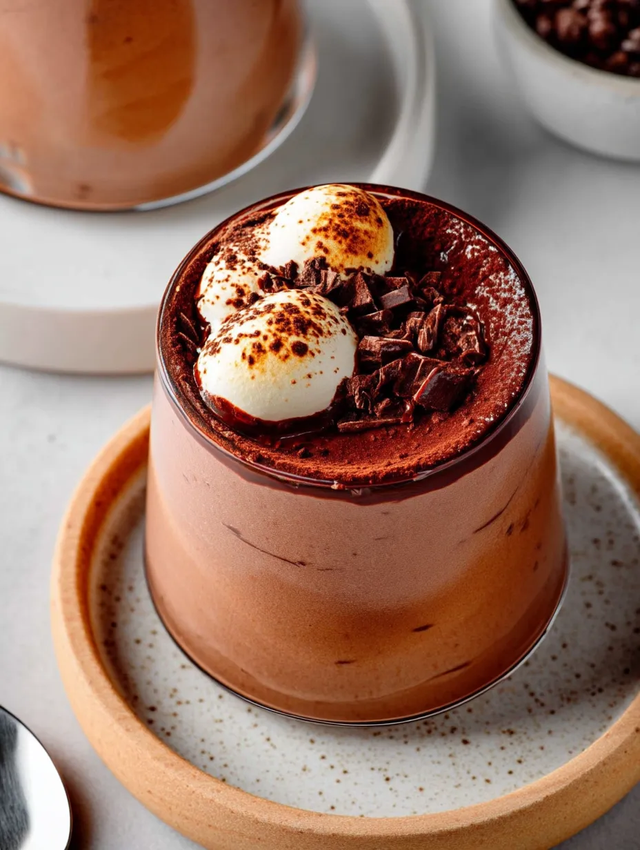 Easy Coffee Mousse.
