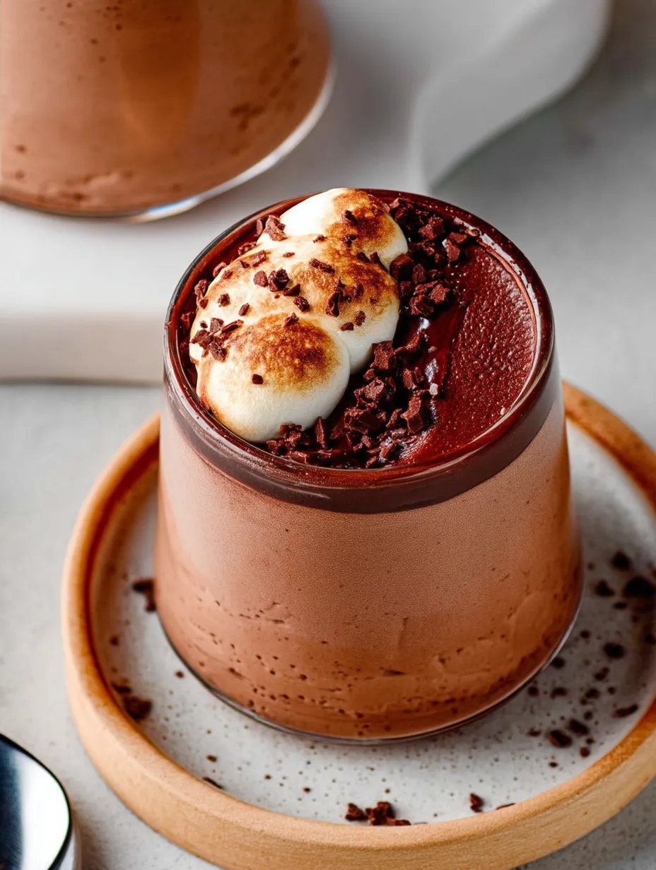 Coffee Mousse Dessert.