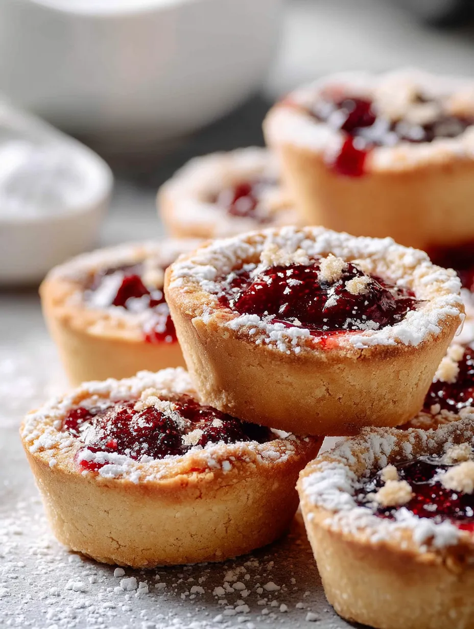 Shortbread Jam Tarts Recipe