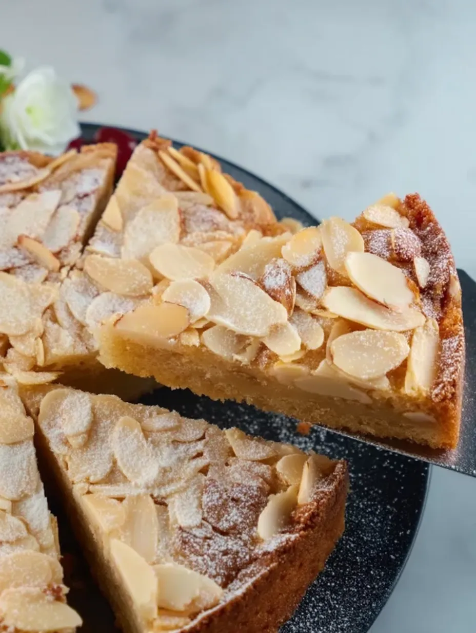 A slice of cake on a plate.
