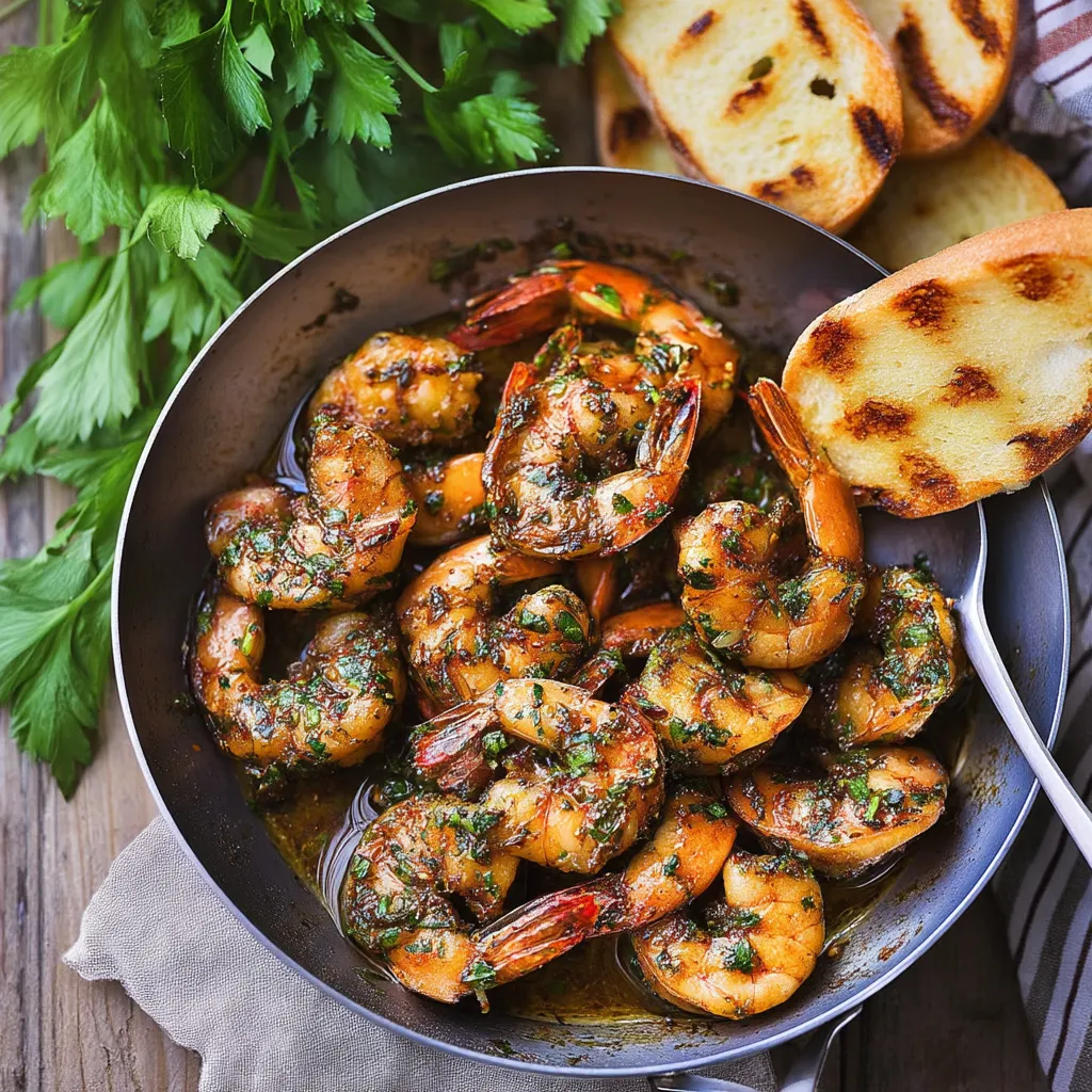 Tangy Chimichurri Shrimp
