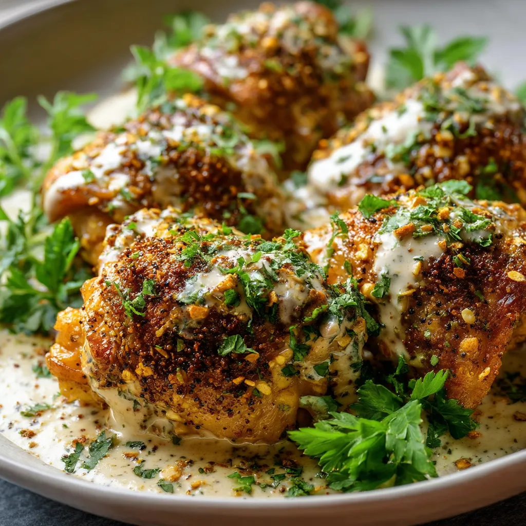 Juicy Za'atar Chicken Thighs