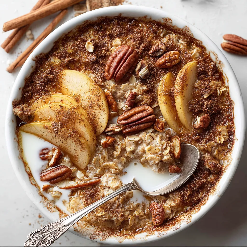 Delicious Chai Oatmeal with Pecans