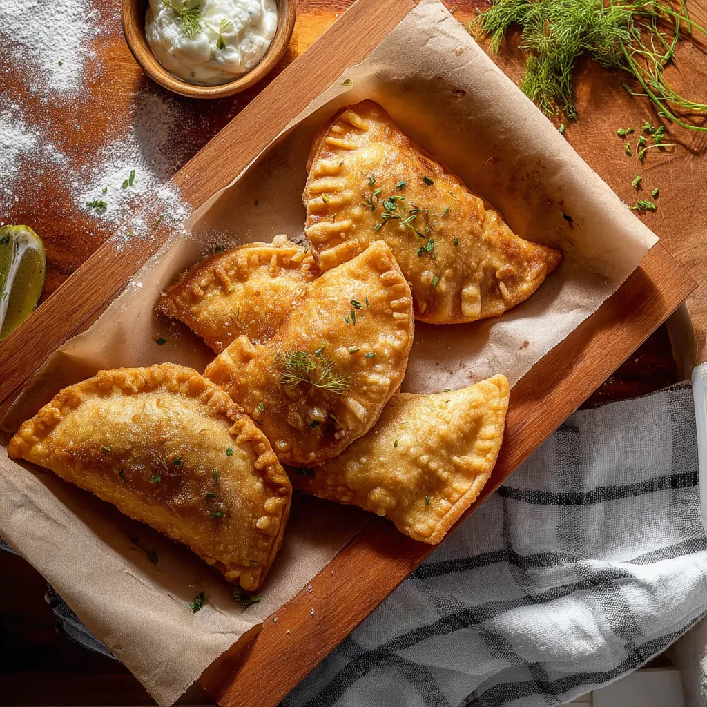 Golden Fried Chebureki