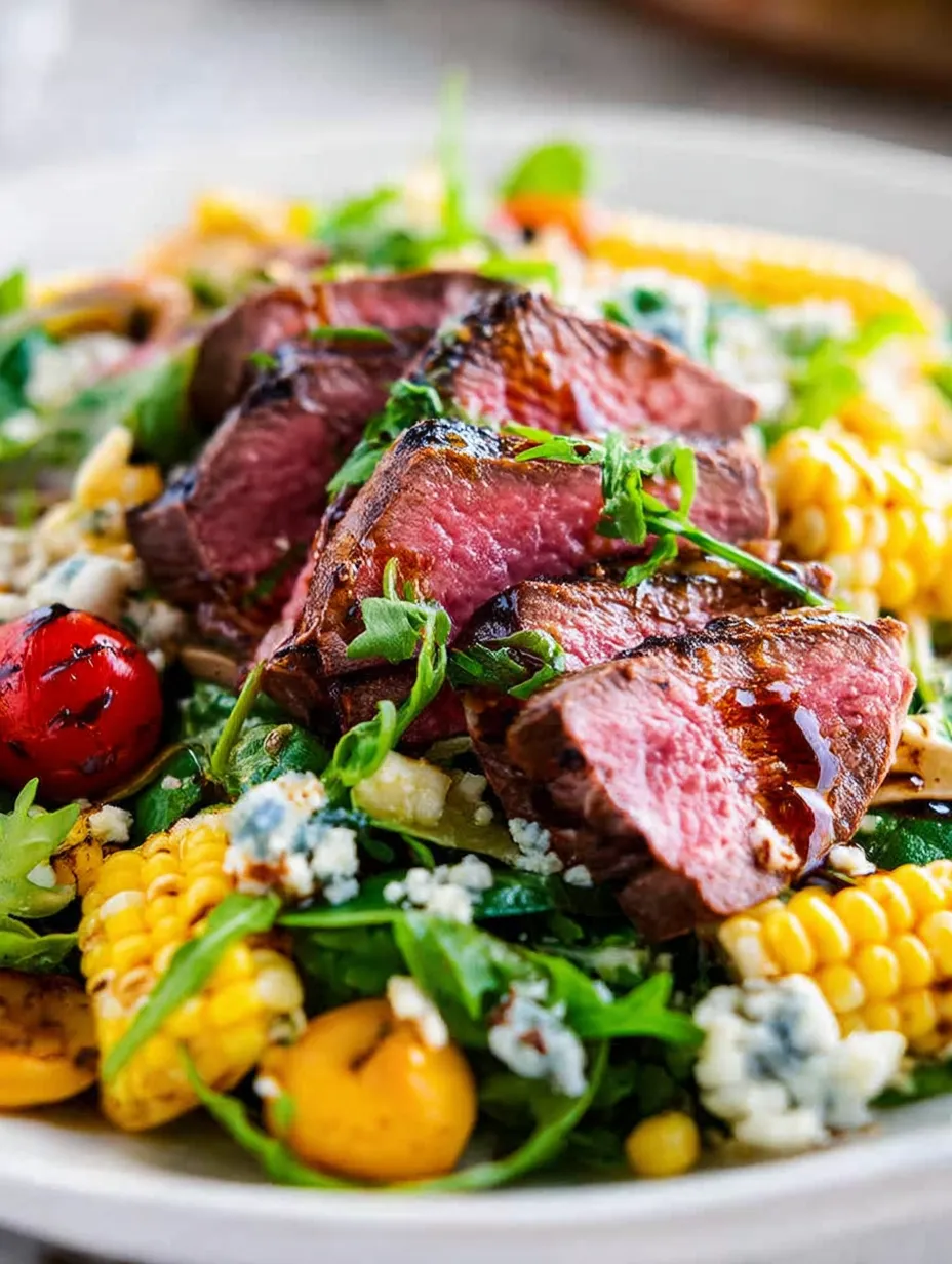 Balsamic Steak Gorgonzola Salad.