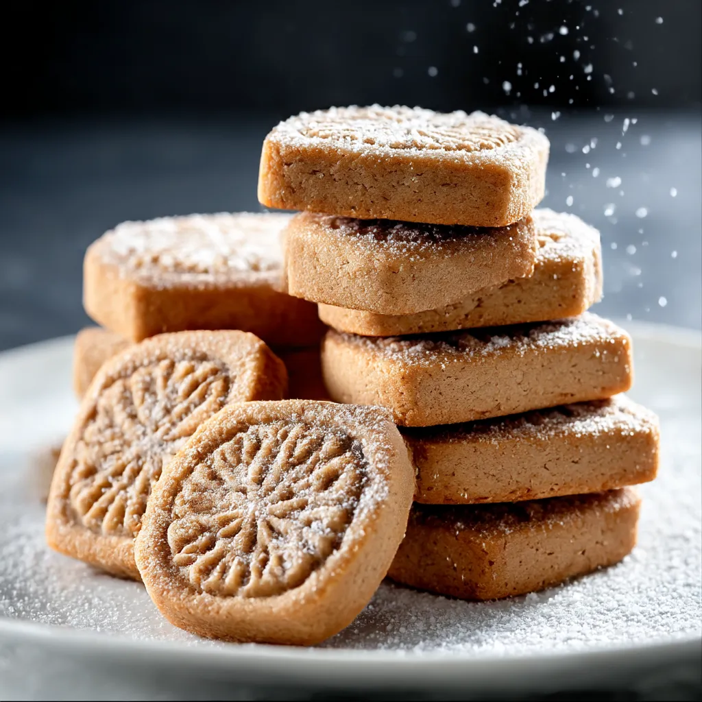 Spekulatius Cookies with Intricate Designs