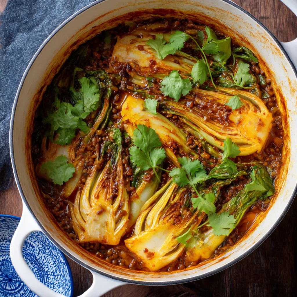 Cabbage with Coconut Curry