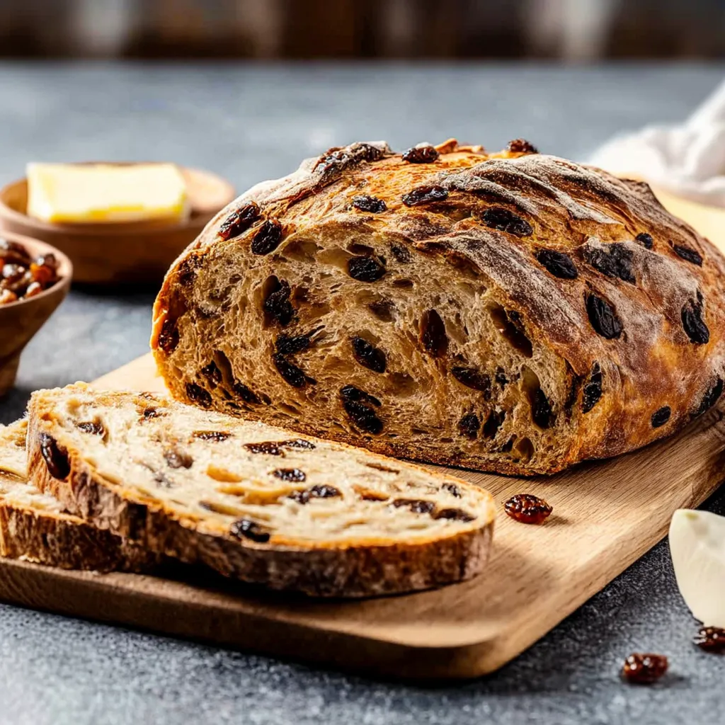 Soft Cinnamon Raisin Loaf