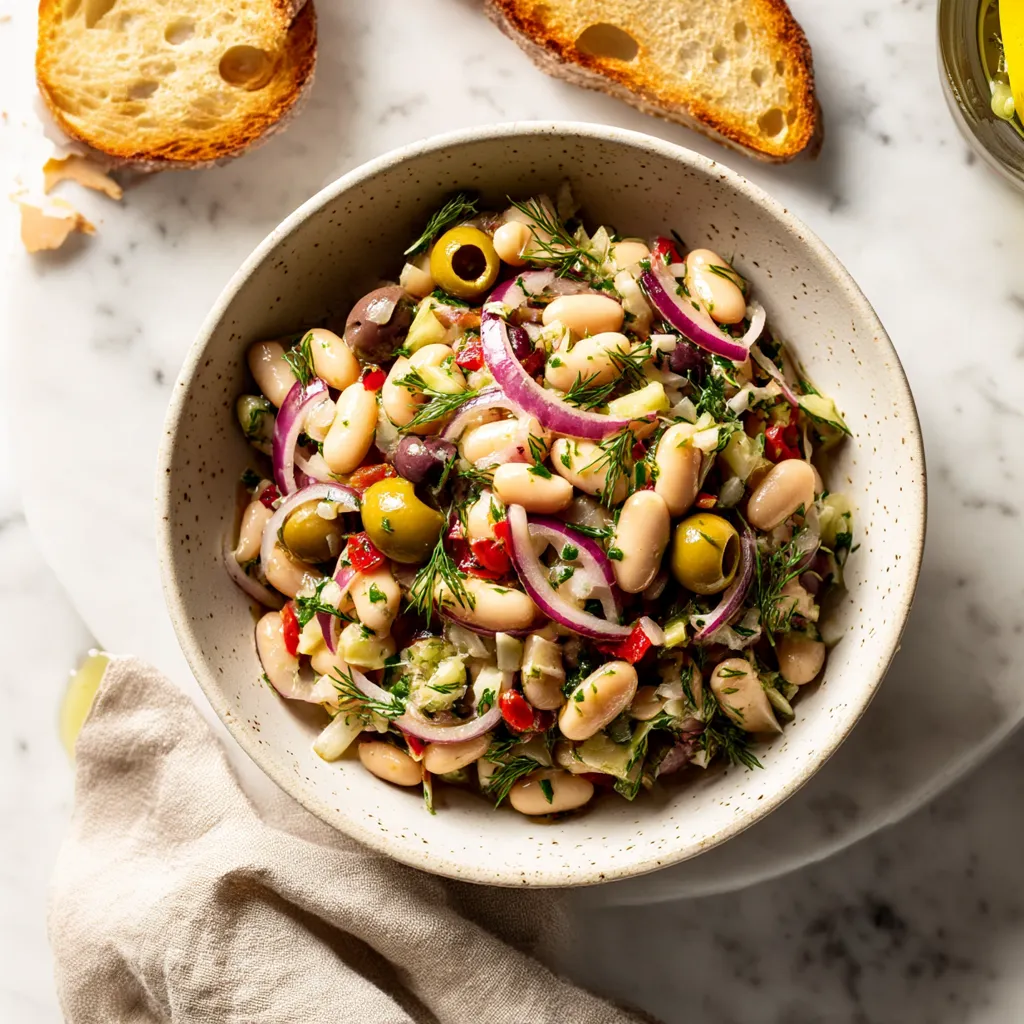 Butter Beans Marinated