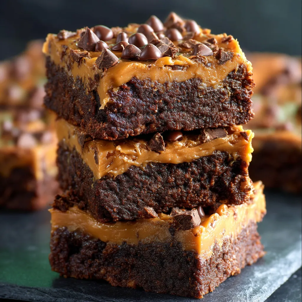 Fudgy Pumpkin Brownies