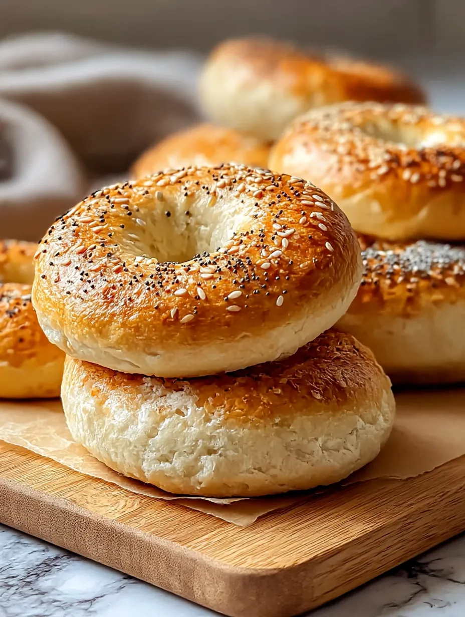 Fluffy Cottage Cheese Almond Flour Bagel.