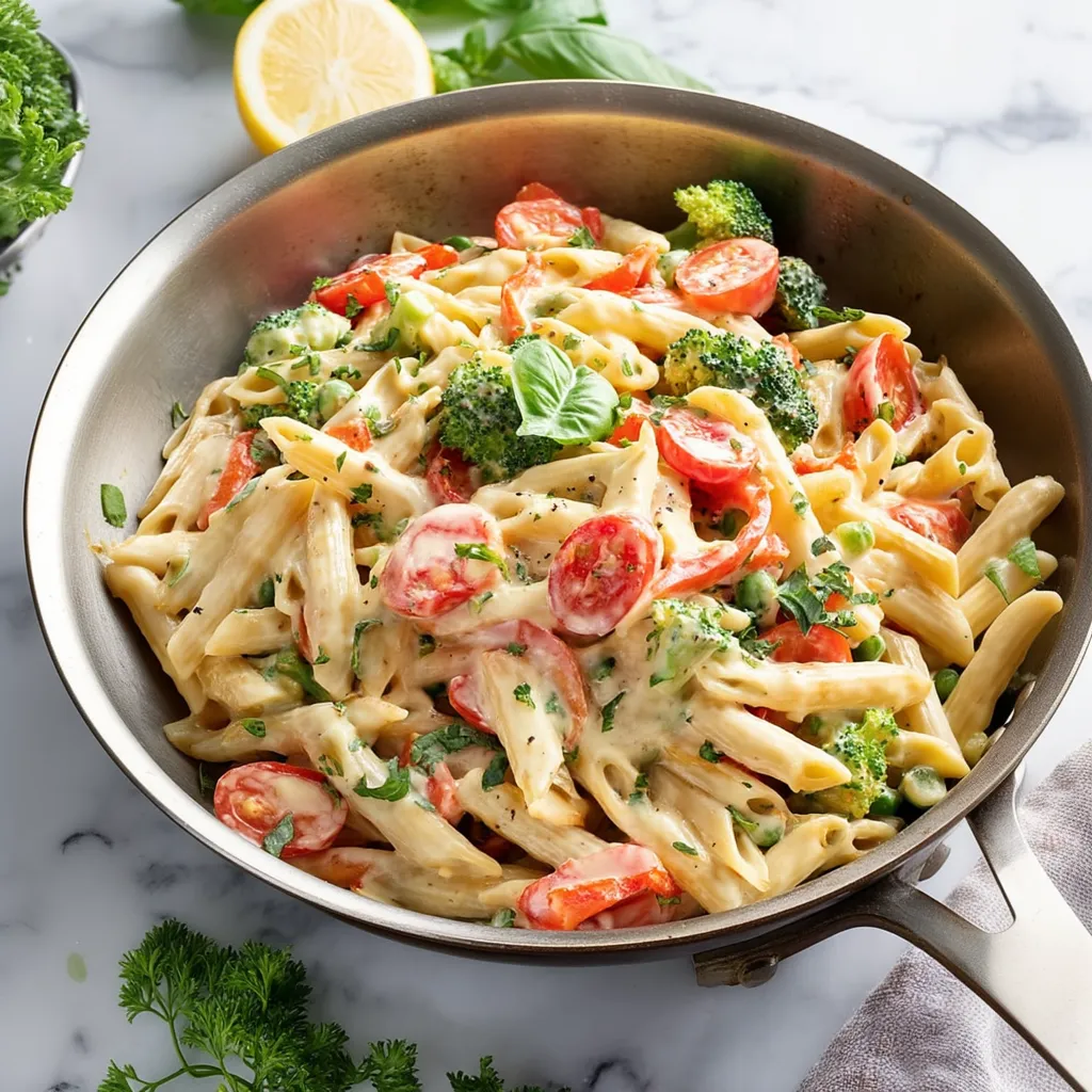 Creamy Veggie Pasta