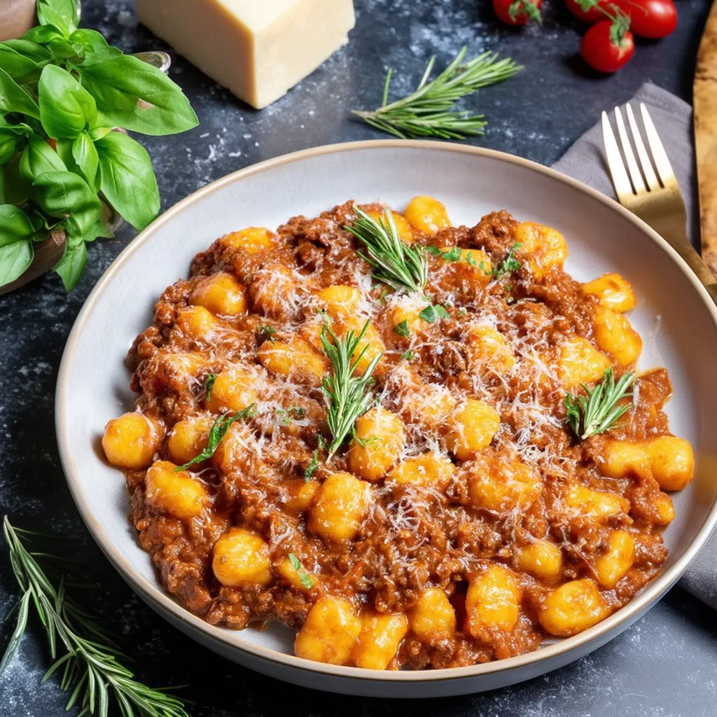 Gnocchi Bolognese