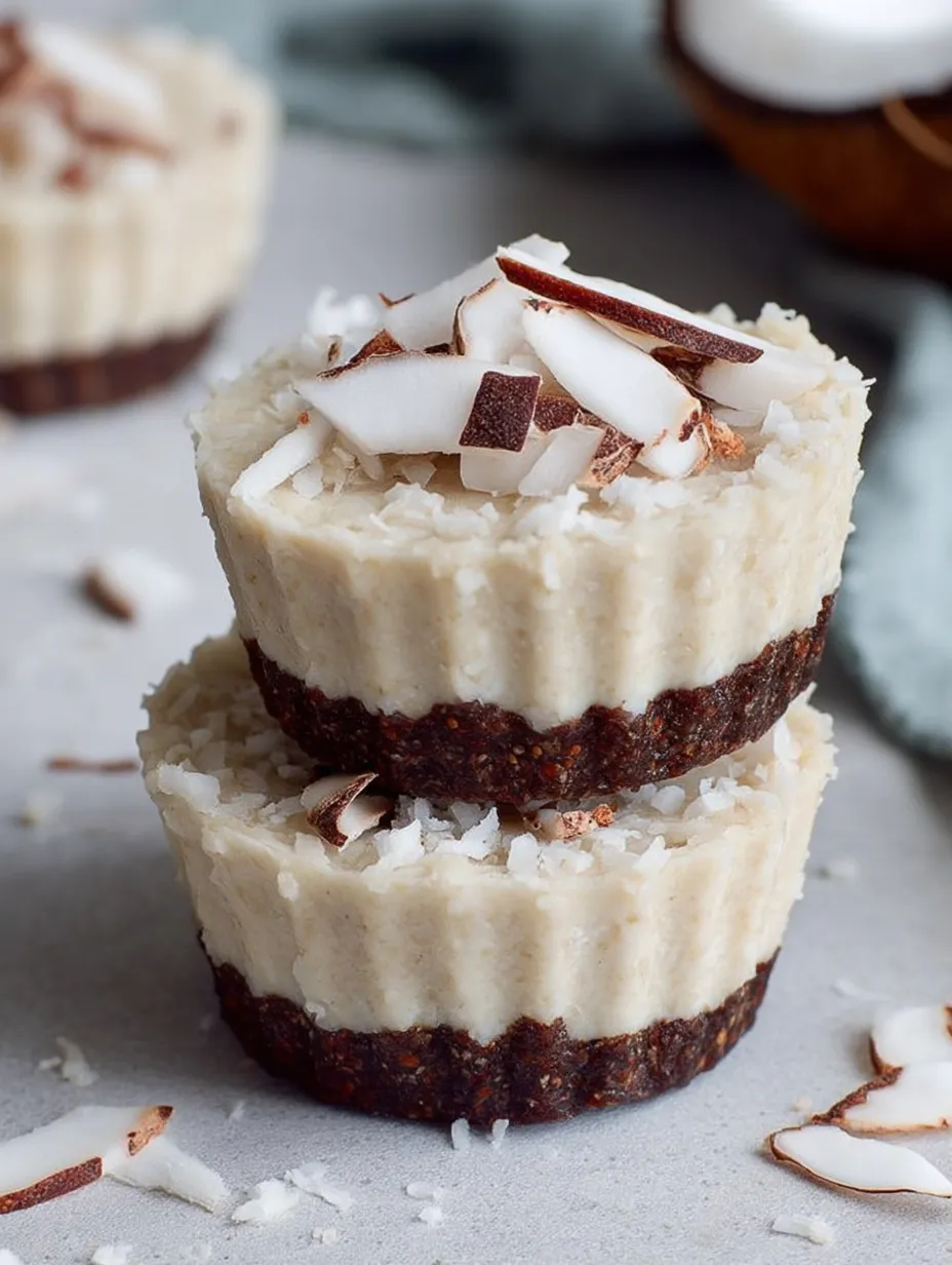 Vegan Coconut Cups Recipe.