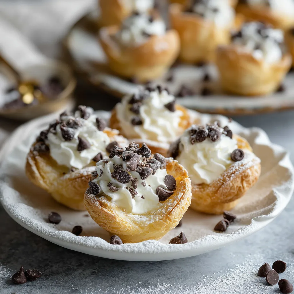 The Best Mini Cannoli Bites