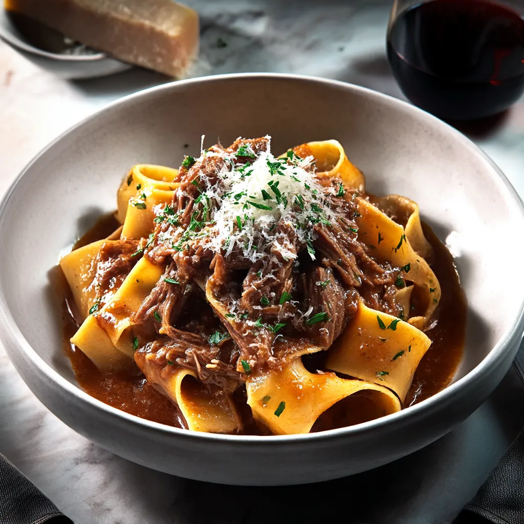 Pappardelle Beef Dish