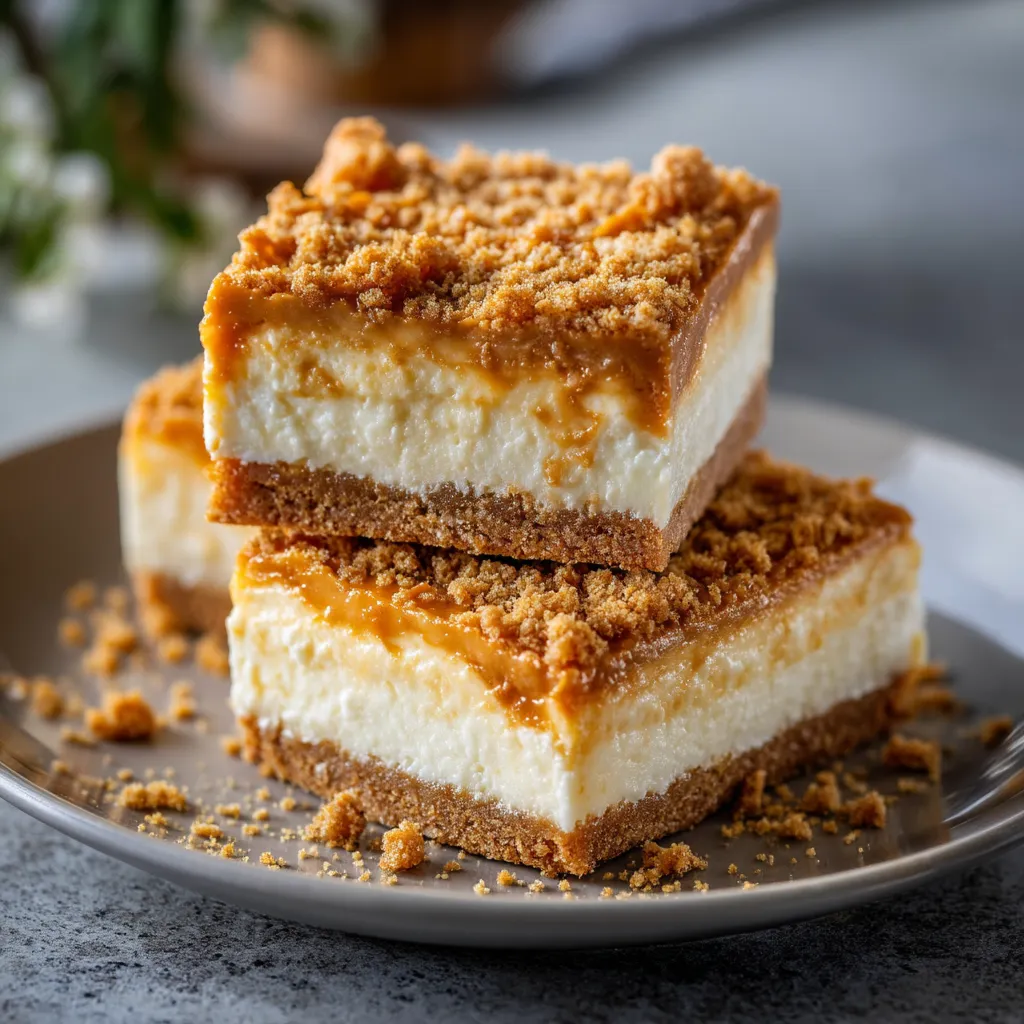 Cheesecake Butterscotch Graham Bars