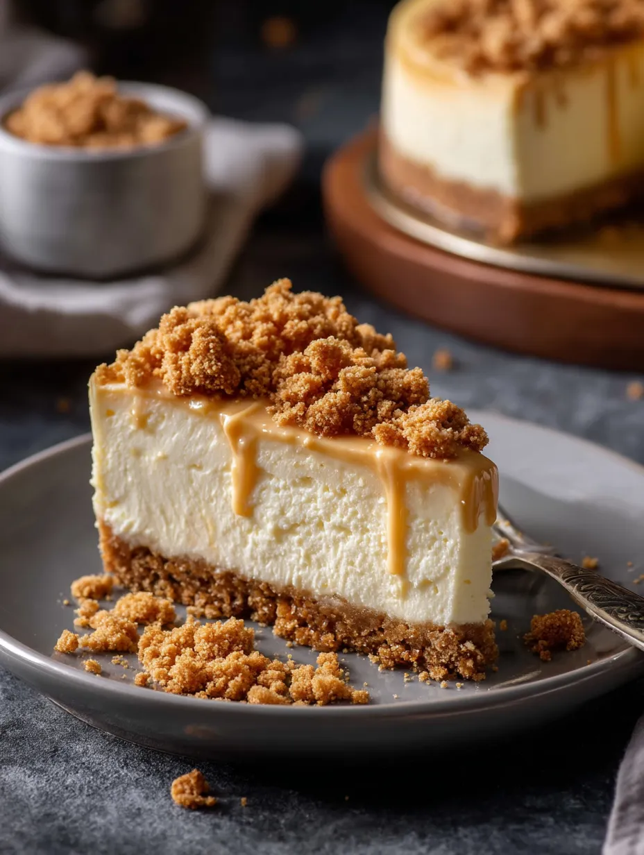 Creamy Butterscotch Cheesecake Recipe.