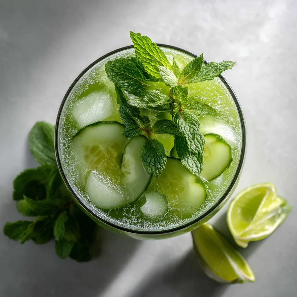 Minty Cucumber Drink