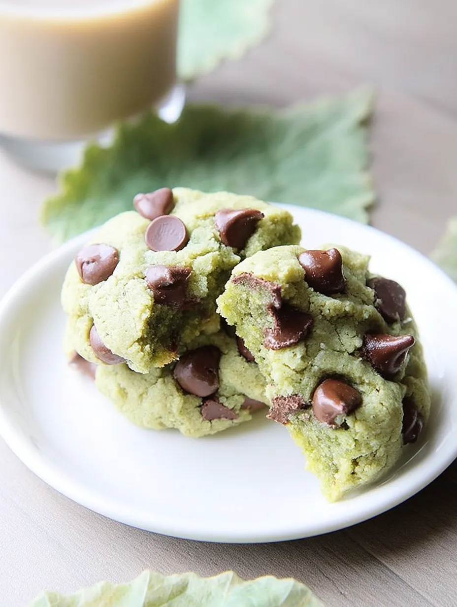 Easy Avocado Chocolate Chip Chunk Cookie.