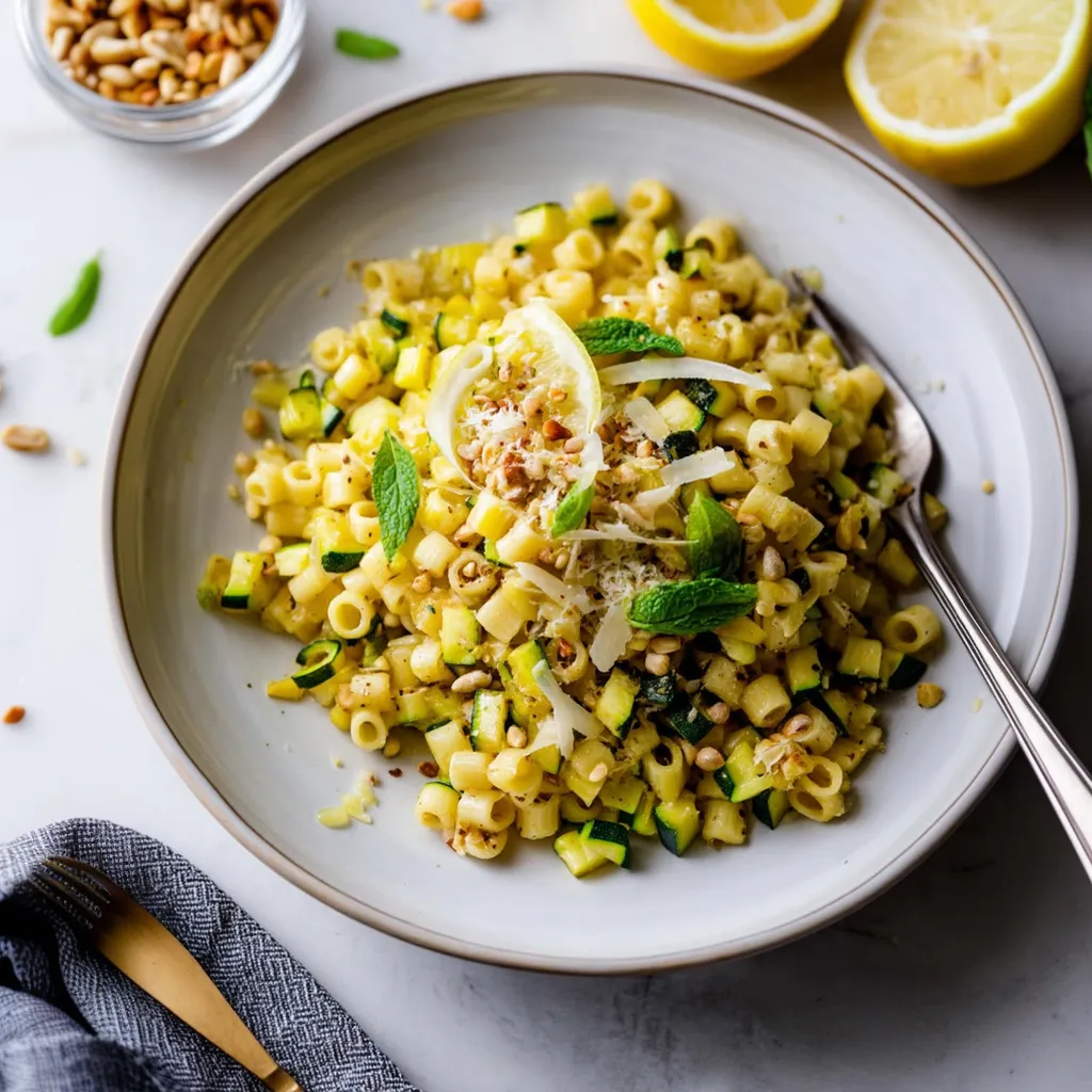Fresh Zucchini Pasta