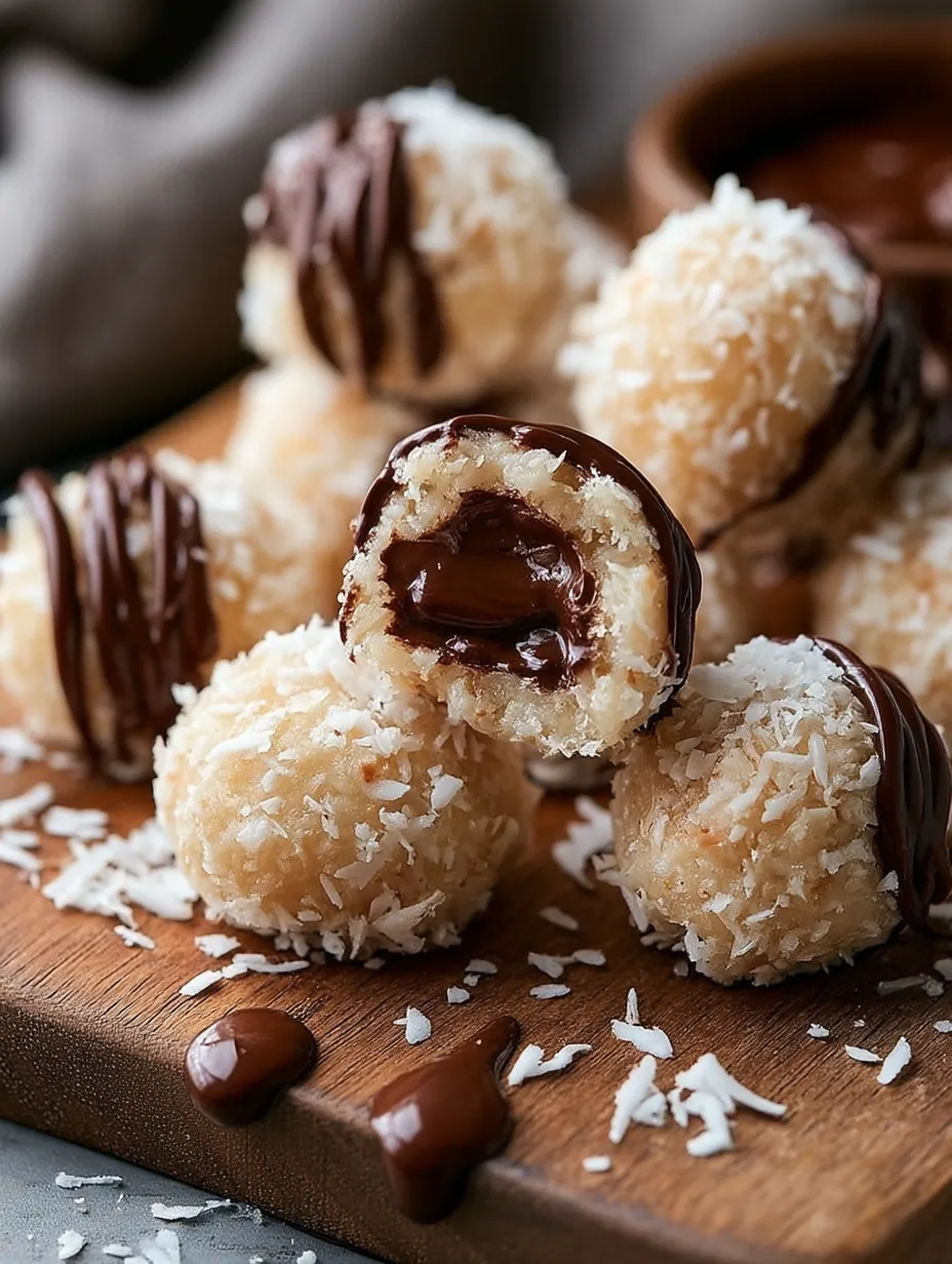 Coconut Cookie Balls.