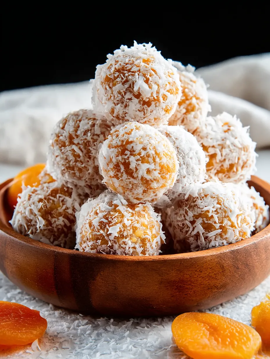 A bowl of coconut balls.
