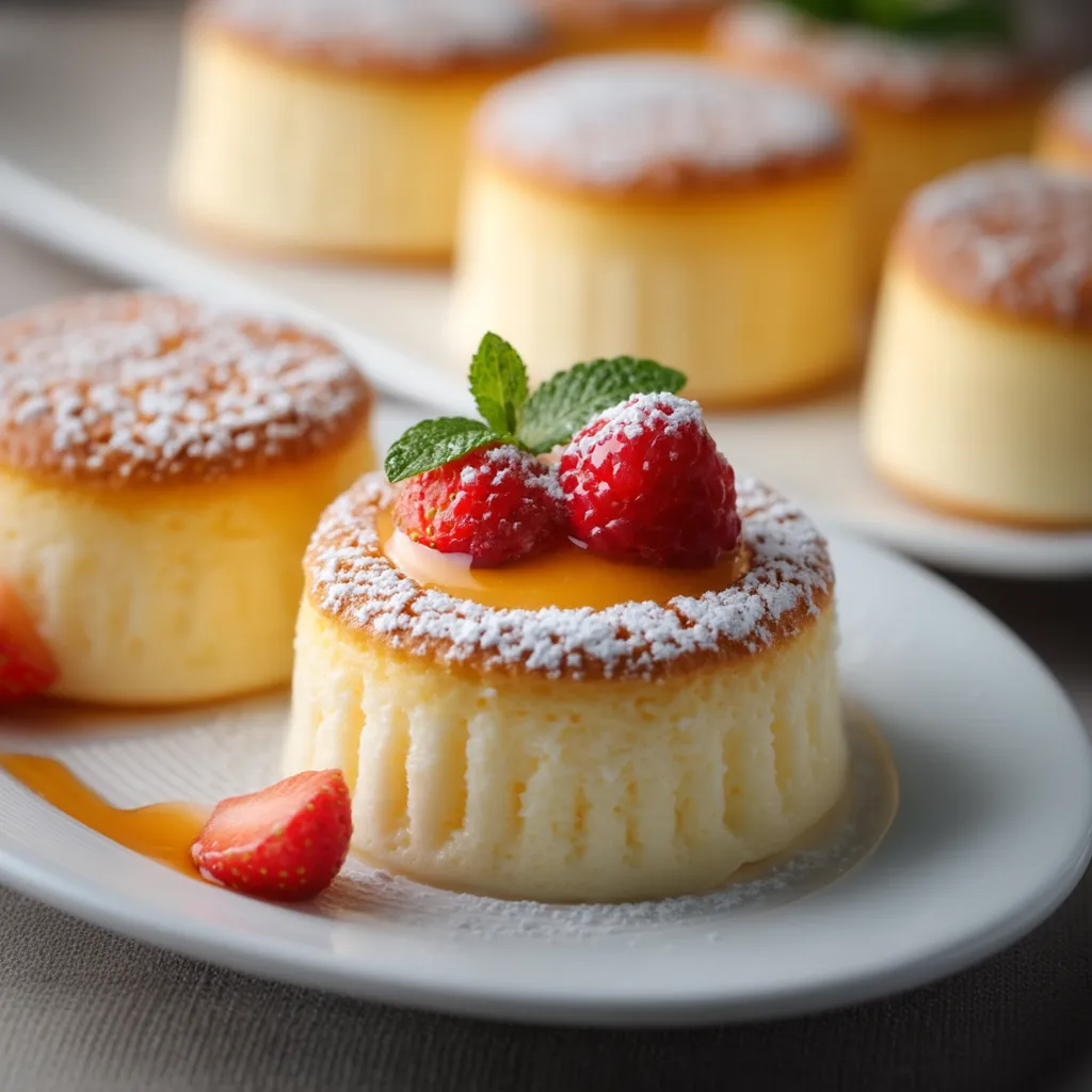 Mini Fluffy Cotton Cake