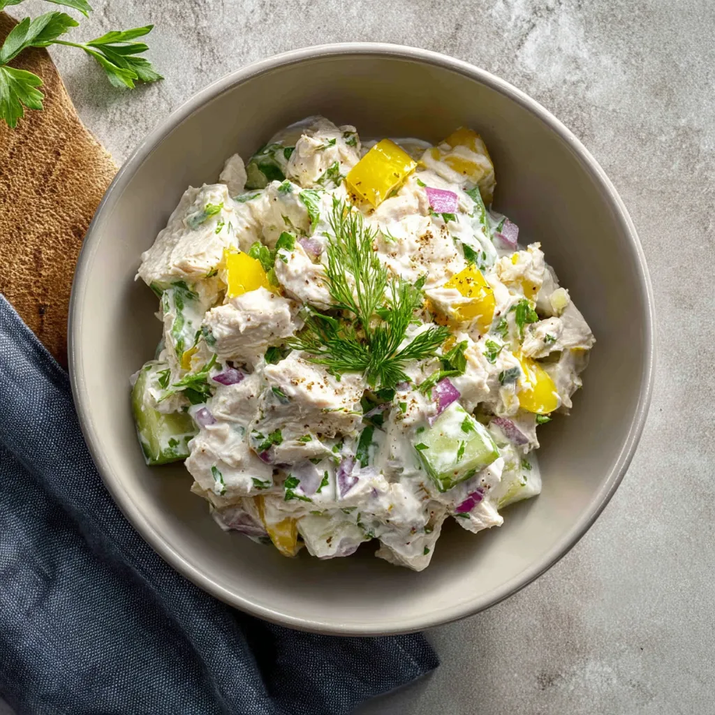 Cottage Cheese Chicken with Peppers