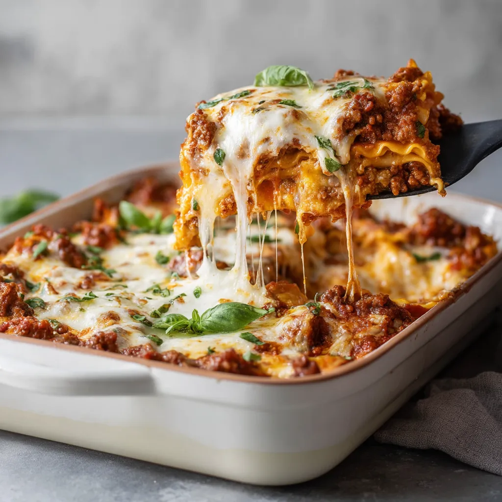 Layered Squash Lasagna Meal