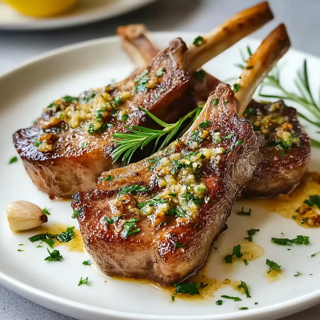Effortless Garlic Butter Lamb