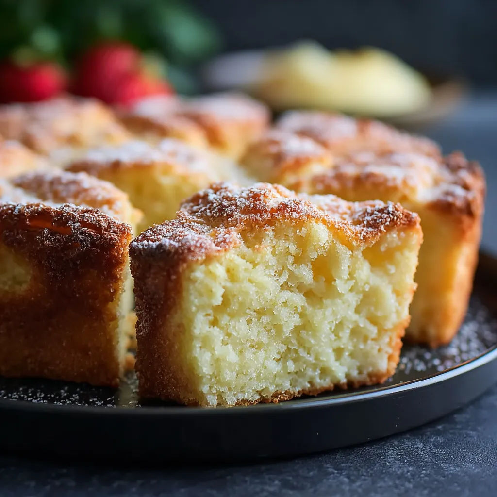 French Butter Cake Dessert