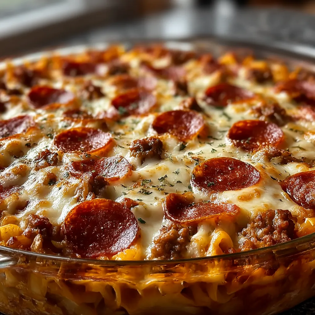 Hearty Cheesy Meaty Pasta Bake