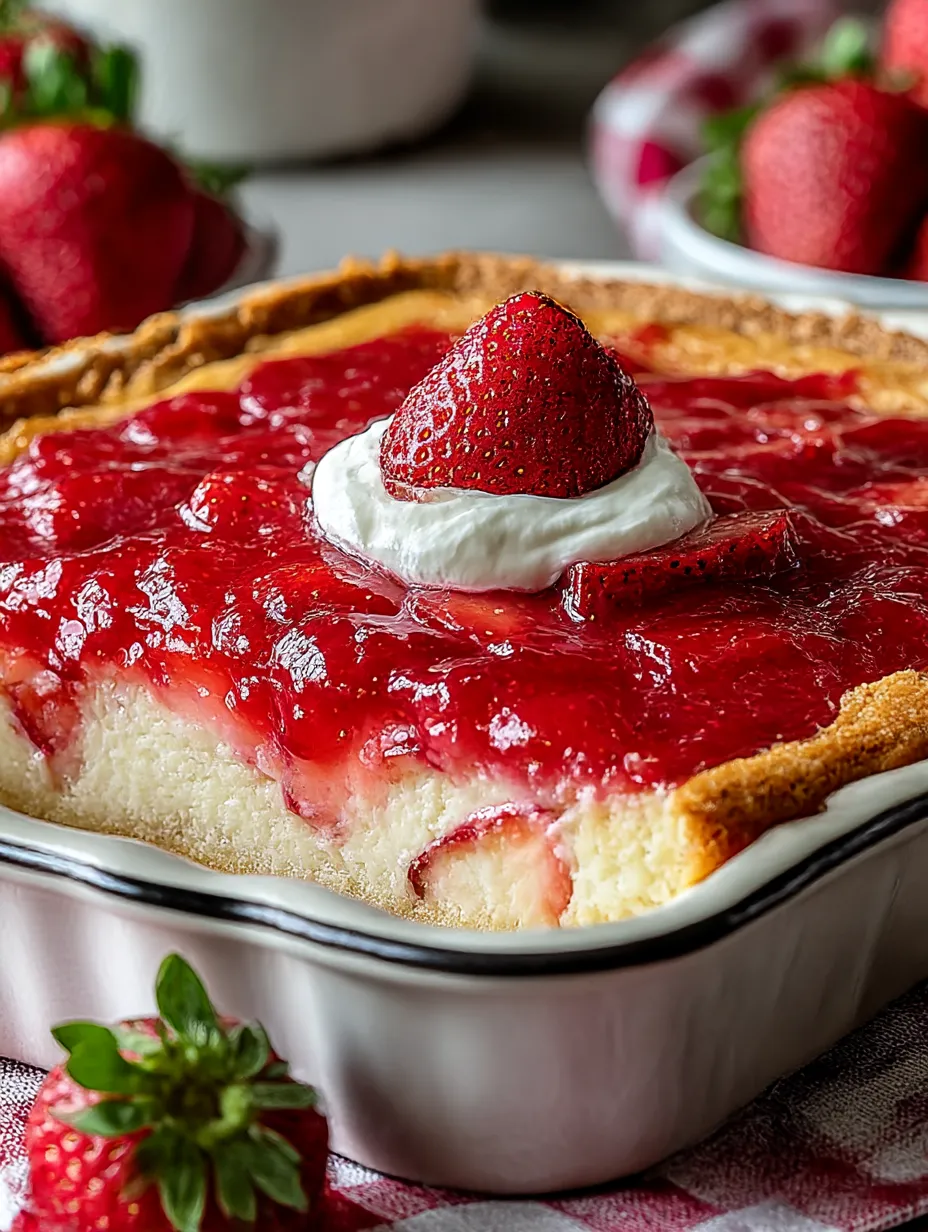 Pie slice with strawberries piled on top.