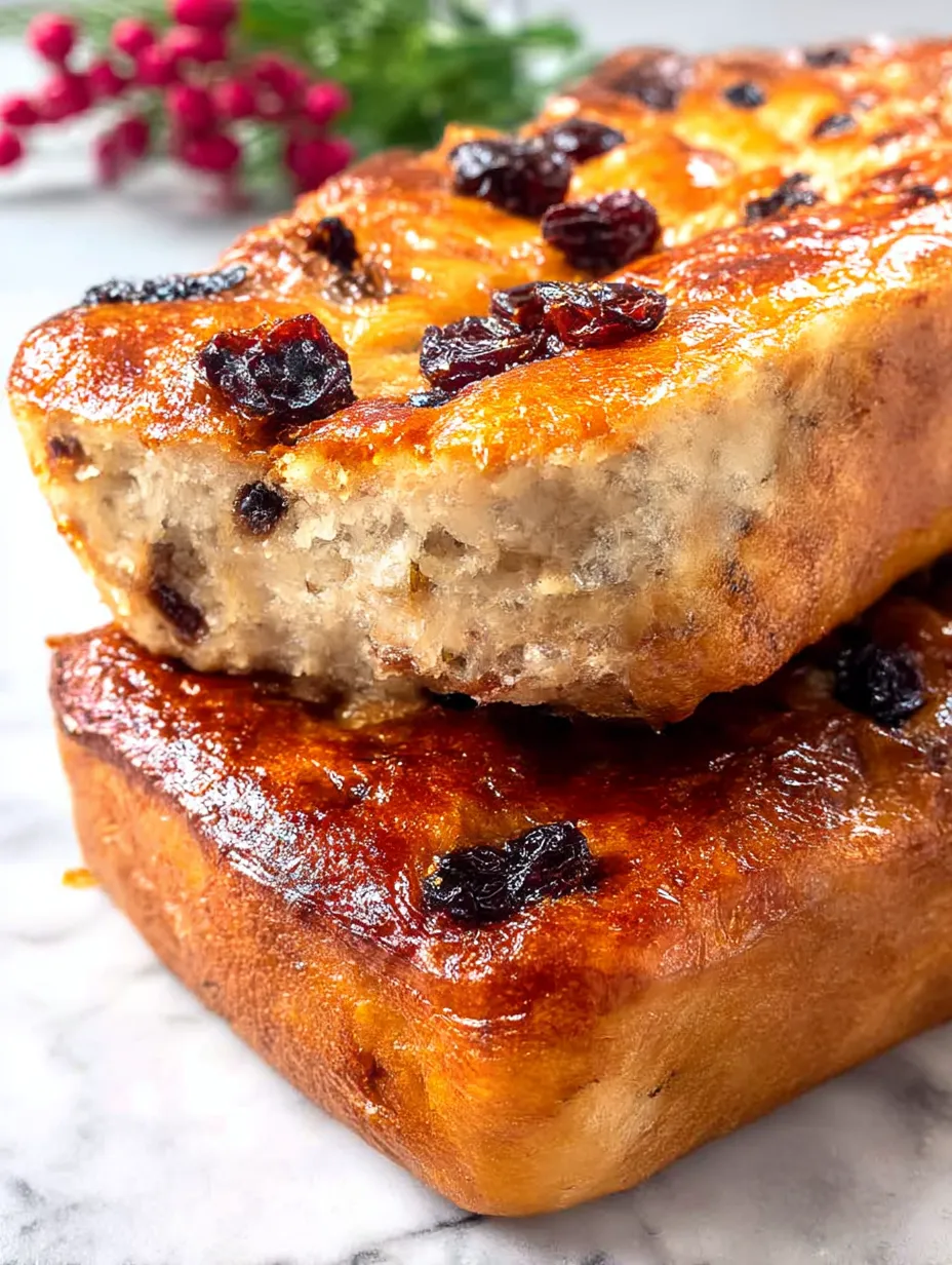 Slice of Traditional Lardy Cake.
