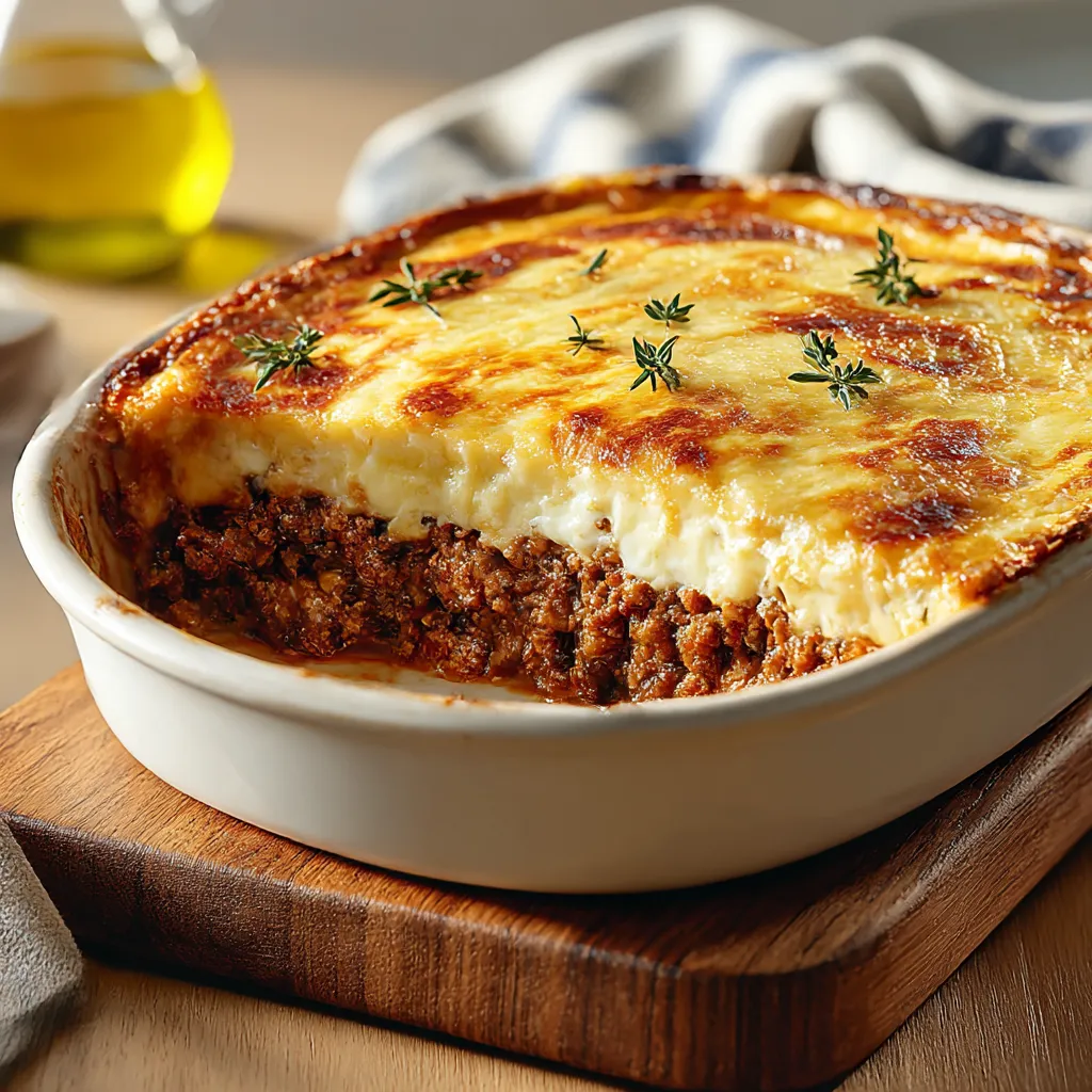 Delicious Greek Moussaka