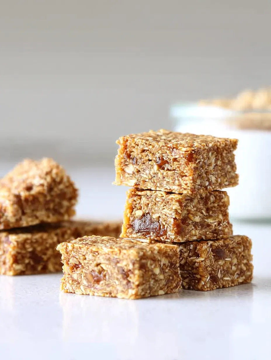 Simple Date Crunch Bars.