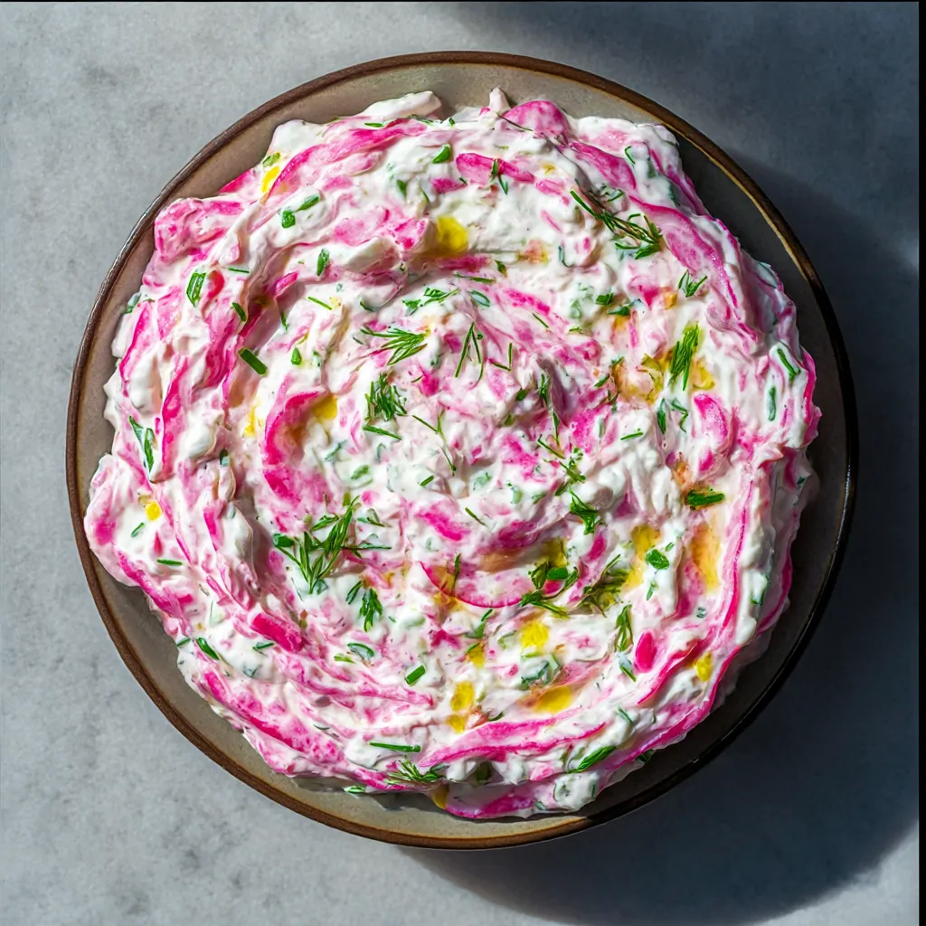 Summery Pink Tzatziki
